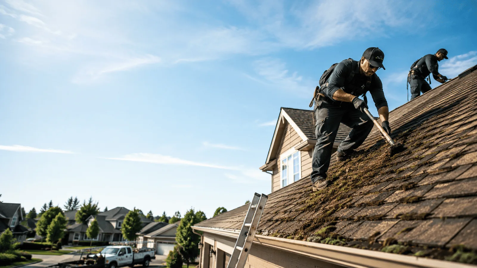 Roof Moss Removal in Marion, VA near me